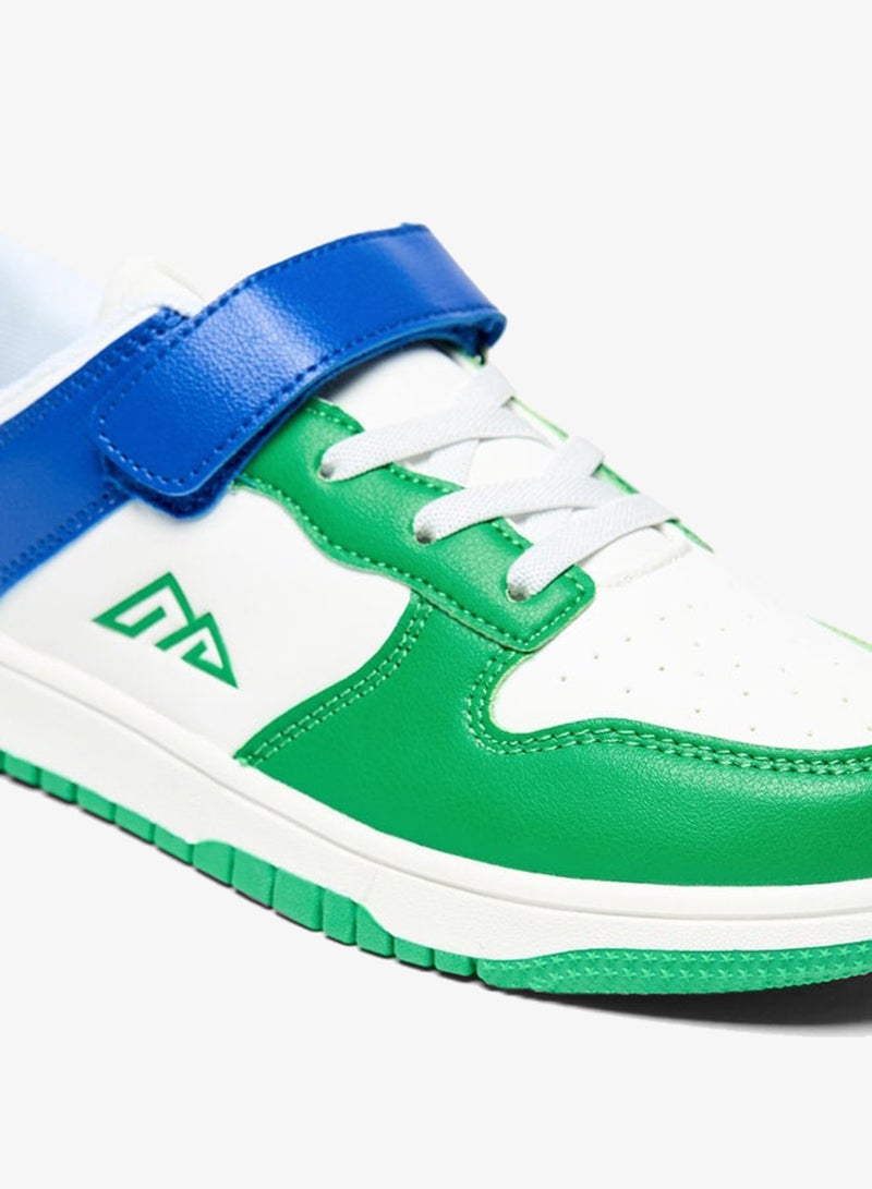 Oaklan by Shoexpress Boys Panelled Sports Shoes With Hook And Loop Closure - Image 5