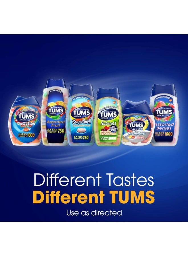 Tums Ultra 1000 Maximum Strength Tropical Fruit - 72 Chewable Tablets - Image 3