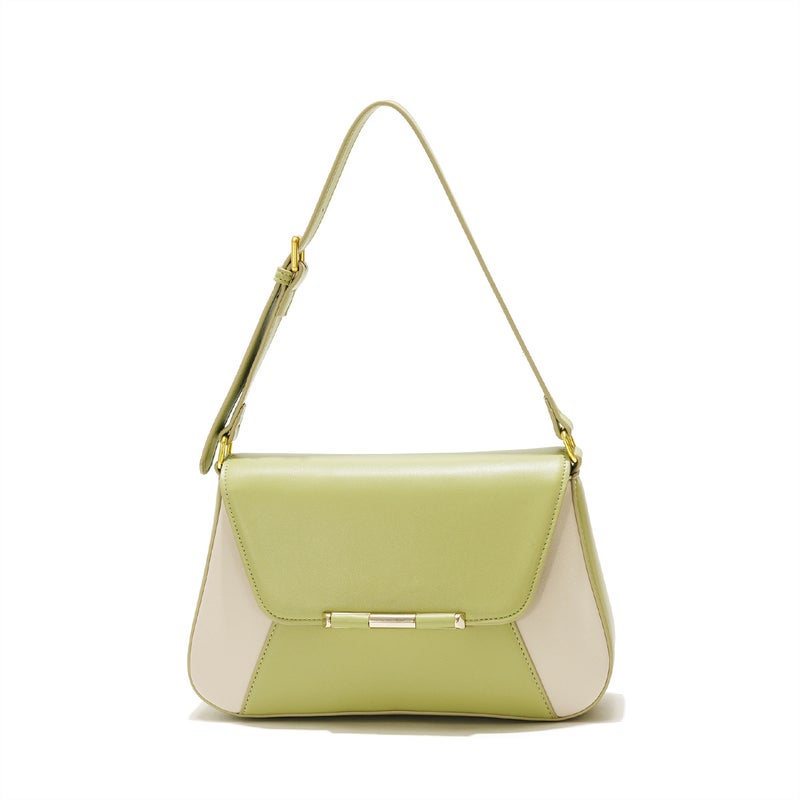 Women'S Bags Trendy Color-Blocking Niche Design Baguette Bag Commuter Versatile Underarm Single Shoulder Crossbody Bag Trendy - Image 1