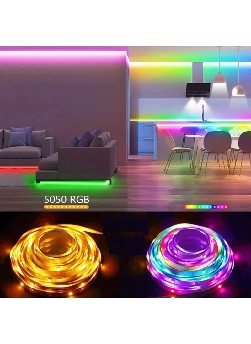 CATA شريط ليد ثلاثي الشريحة داخلي RGB - Ct-4545 ( 5 أمتار )  - Image 3