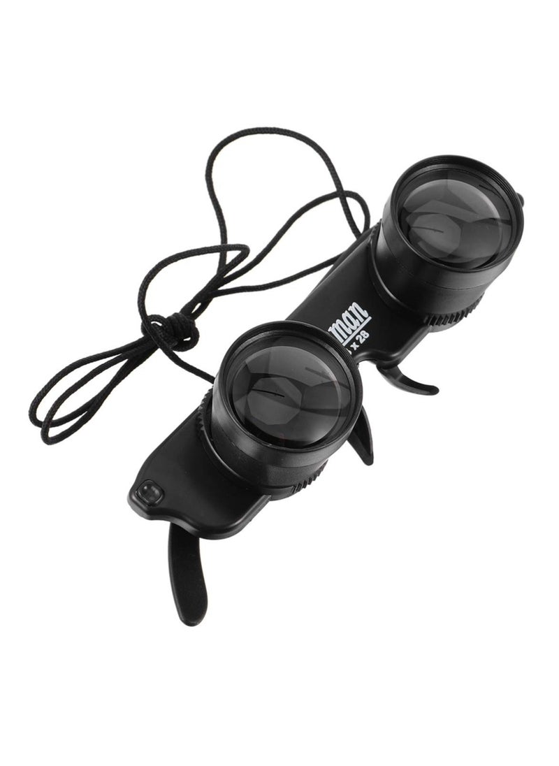 Excefore Professional Hands-Free Binocular Glasses, 3 x 28 Binocular, for Fishing, Bird Watching, Travel, Sightseeing, Outdoor Sports, Concerts, Opera, TV, Hands-Free Opera Glasses for Adults Kids  - Image 3