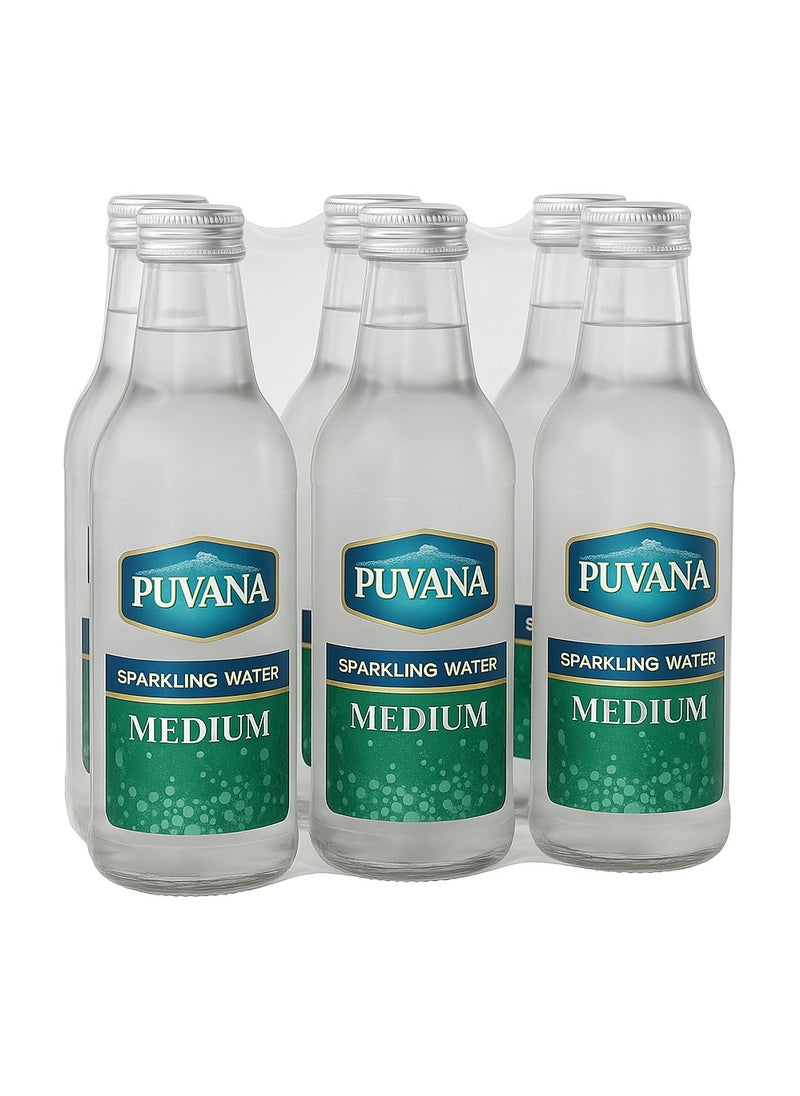 PUVANA - sparkling water 240ml pack of 6 - Image 1