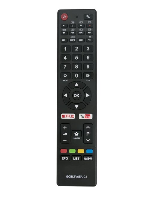 New Replacement Remote Control, Remote Control Fit, Universal Remote Control Compatible with Saba JVC RM-C3312 LT-43HW95U LT-49HW95U LT-49HW95U LE40PV19 UGV50G5S-ESI UGV43G5S-ESi