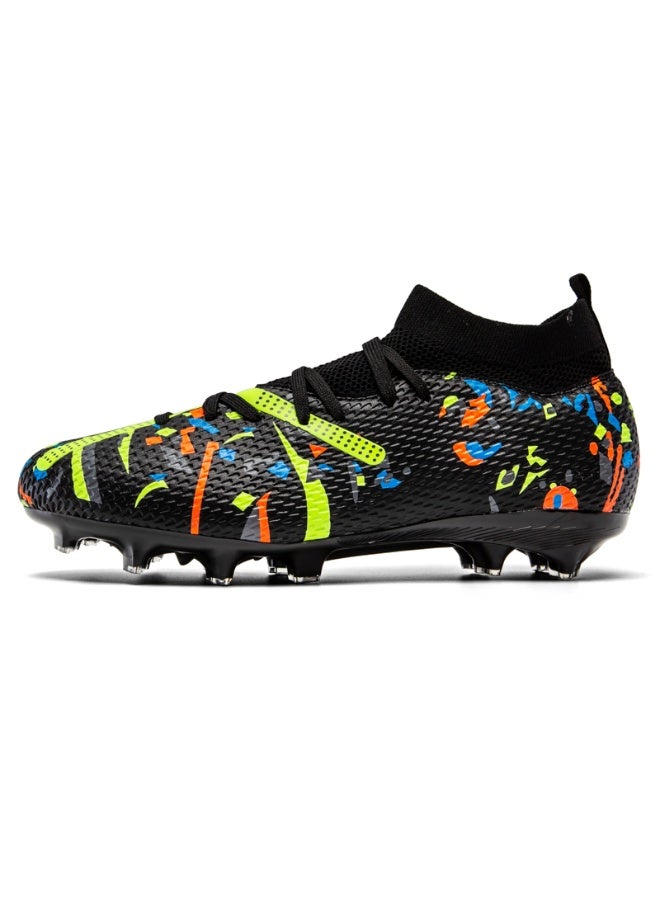New Men Kids Soccer Shoes Cleats Football Boots Sports Long Studs Turf Shoes for Training Competition - Image 4