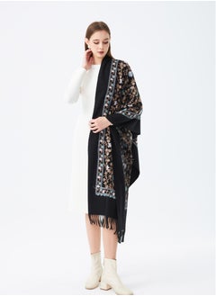 Sky cashmere Embroidered Shawl  - Image 3