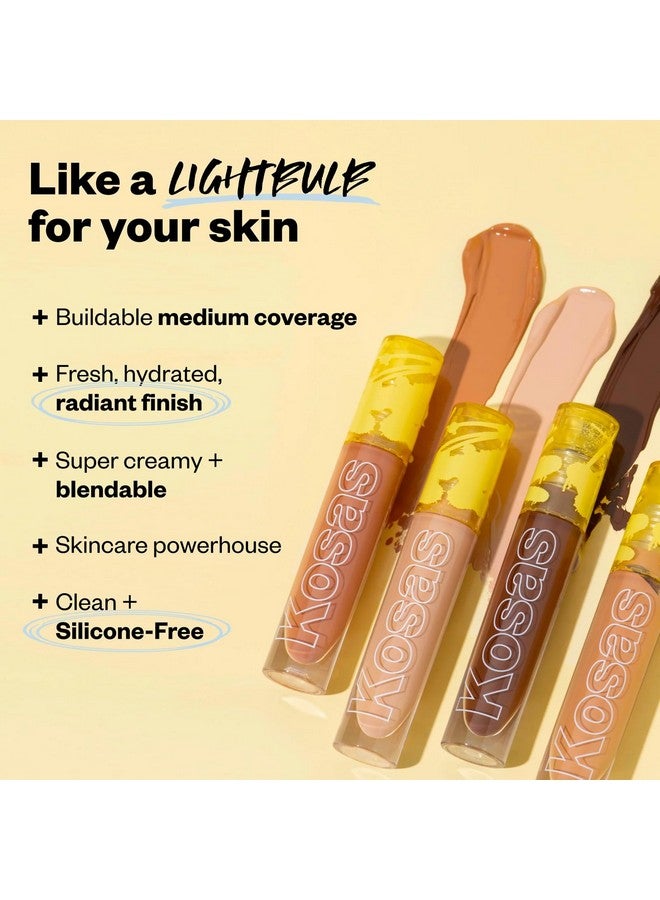 Kosas Mini Revealer Concealermedium Coverage Makeup Conceals Dark Circles Under The Eyes Dark Spots And Blemishes (Tone 1.5) - Image 5