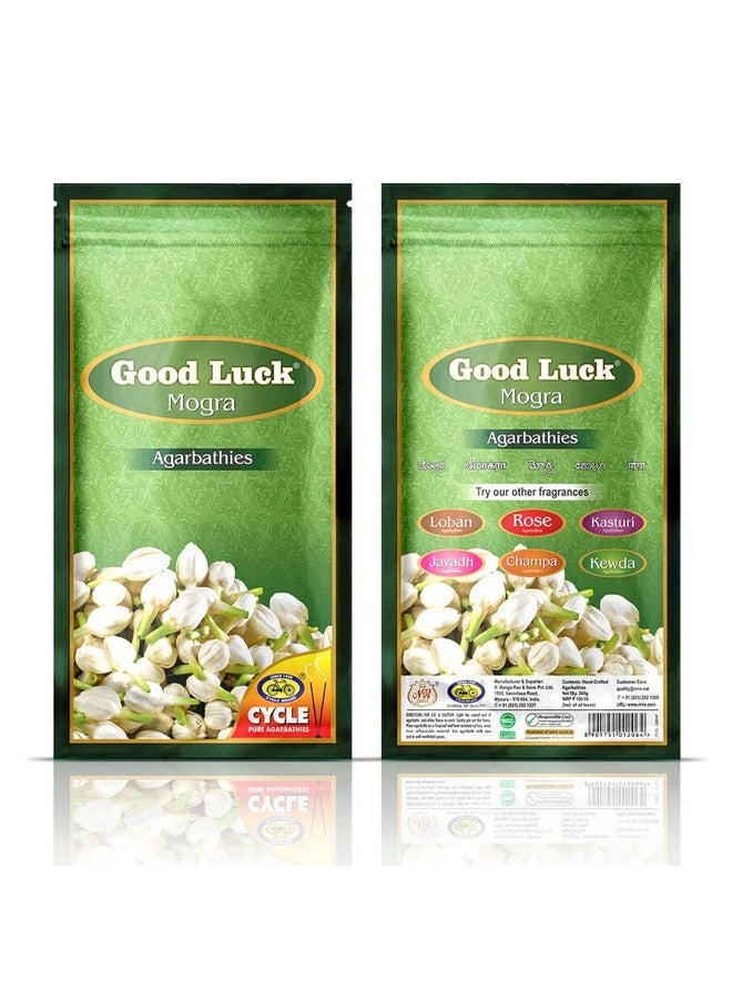CYCLE Cycle Pure Agarbathi Special Combo Pack - GoodLuck - Champa, Mogra, Rose Incense Sticks (Pack of 3) (250 gm per Pouch)  - Image 5