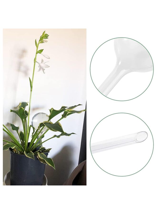 LAMAY 10PCS Plant Automatic Watering Devices, Clear Plastic Self-Watering Bulbs Flower Automatic Watering Device While Away Garden Waterer for Plant Indoor Outdoor (Size : CLEAR) - Image 4