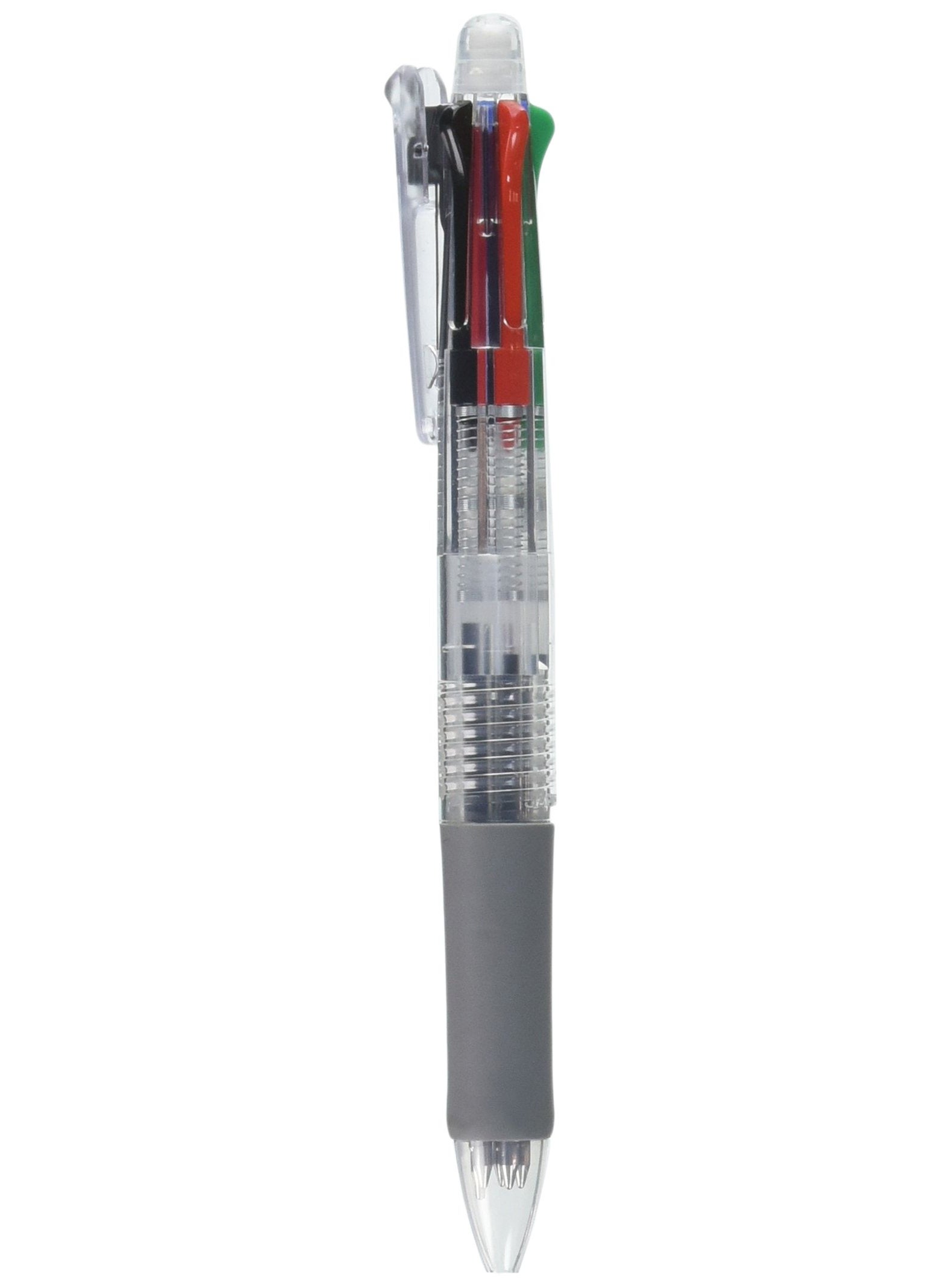 ZEBRA Zebra Clip-On Multifunctional Pen, Non-Color Clear Barrel (B4SA1-C)  - Image 1