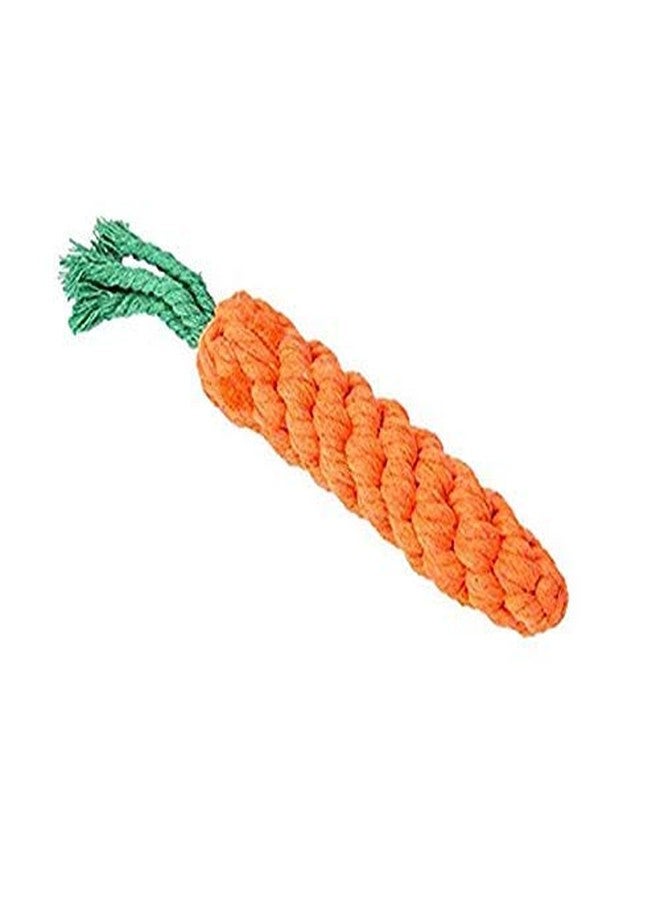 Pet Believe Combo of 3 Durable Pet Teeth Cleaning Chewing Biting Knotted Small Puppy Toys -100% Natural & Safe Cotton (Color May Vary) - Image 1