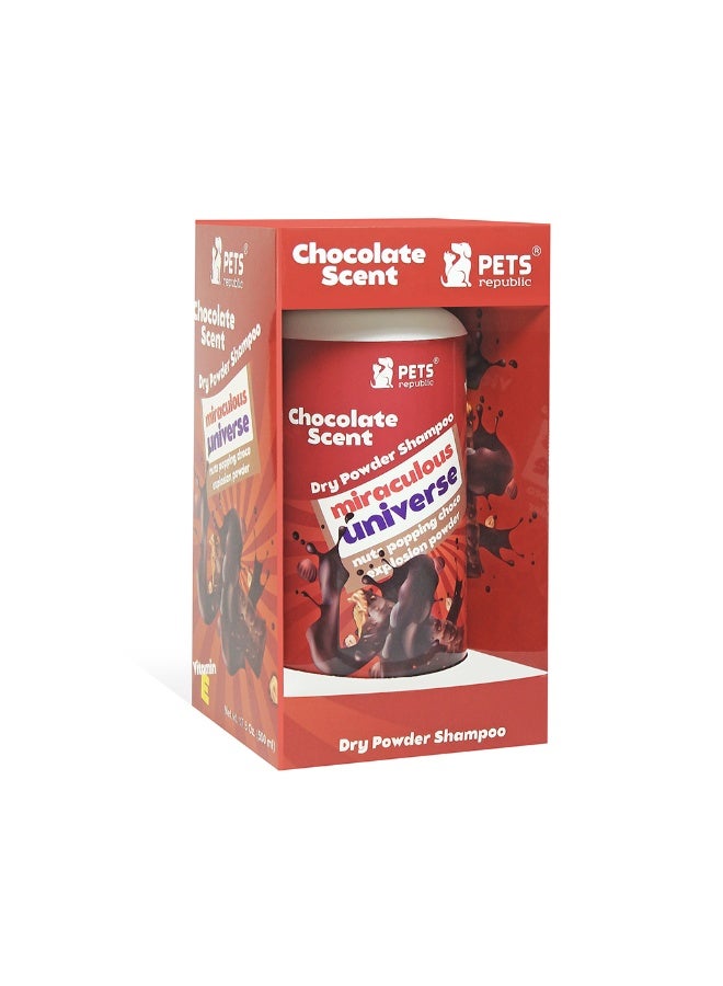 Pets Republic Dry Powder Shampoo Chocolate Scent - 500 g