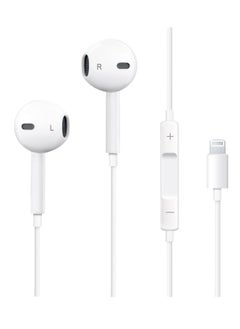 "iPhone Headphones – [MFI Certified] Wired Stereo Sound Earbuds with Microphone and Volume Control, Compatible with iPhone"