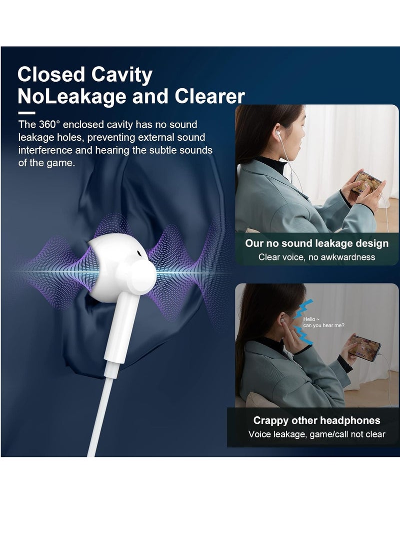 ELTRAZONE - "iPhone Headphones – [MFI Certified] Wired Stereo Sound Earbuds with Microphone and Volume Control, Compatible with iPhone" - Image 1