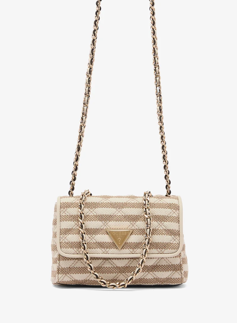 GUESS Giully II Mini Flap Over Convertible Crossbody Bag