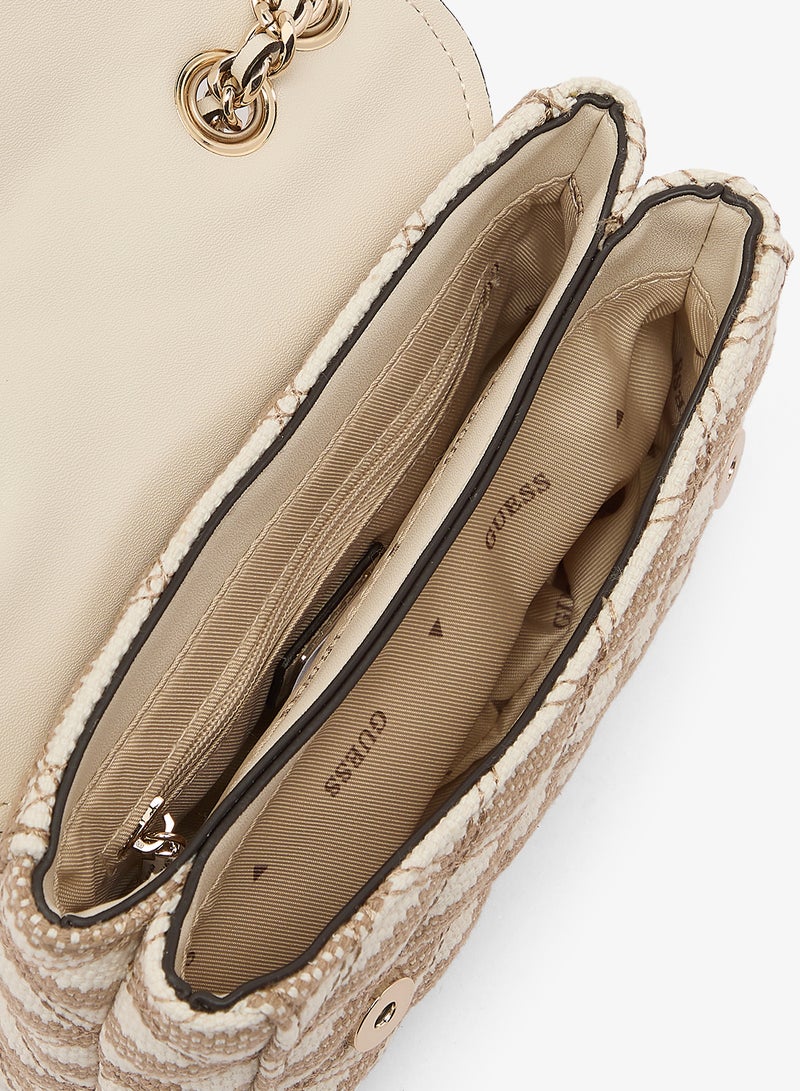 GUESS Giully II Mini Flap Over Convertible Crossbody Bag - Image 4