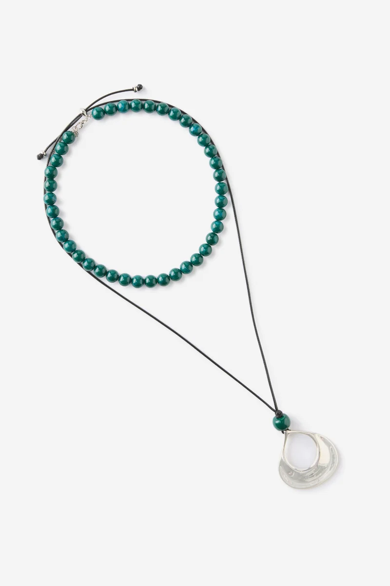 2Pk Beaded Necklace