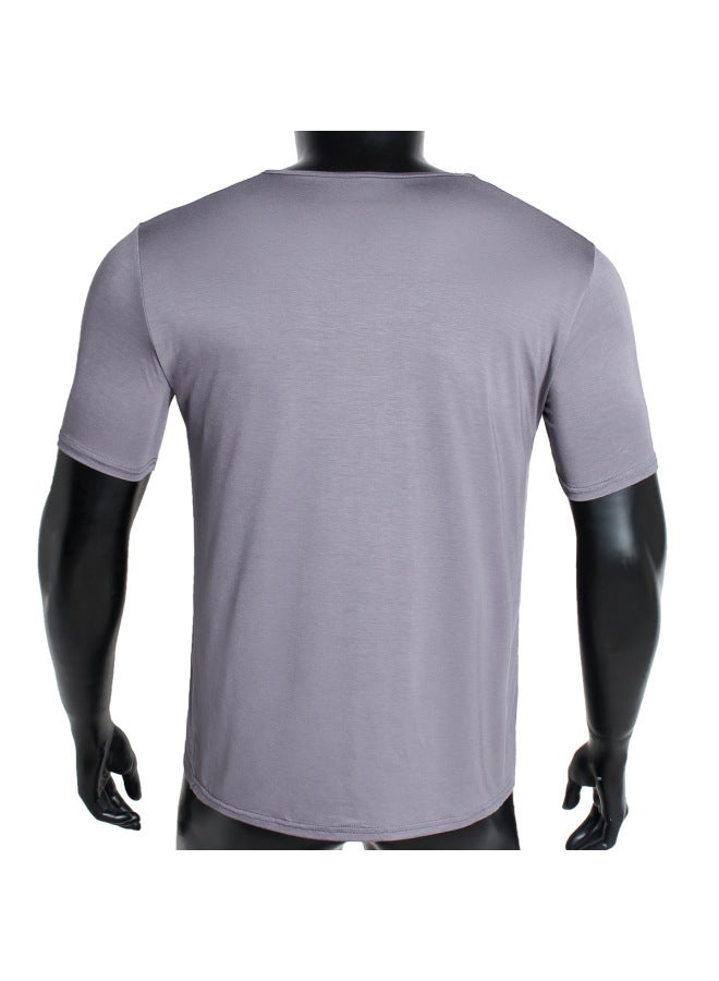 Spot Men's Short Sleeve Bottoming Shirt Bottoming 417, Modal Fabric Best