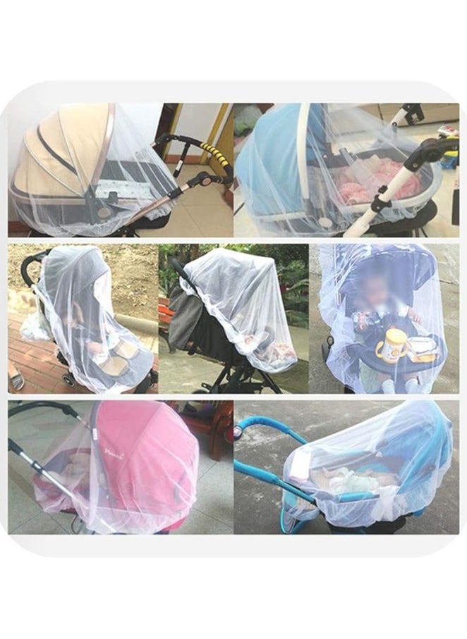Moro Moro Universal Baby Mosquito Net for Strollers & Carriers – Breathable, Elastic Fit  - Image 3