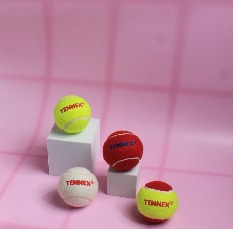 TENNEX Felt Cricket Tennis Ball Hard Yellow for Over Arm Cricket | Heavy Tennis | Standard Size Ball for Cricket Tournament and Practice (Pack of 12) - Image 5