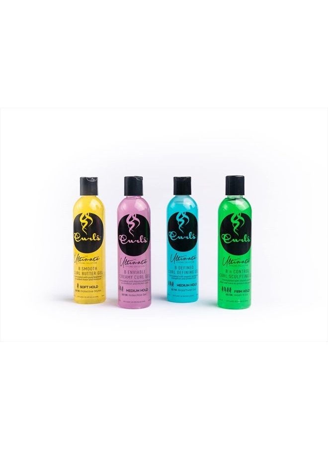 Curls The Ultimate Styling Collection B N Control Curl Sculpting Gel (Firm Hold), 8 Ounces,GREEN  - Image 4