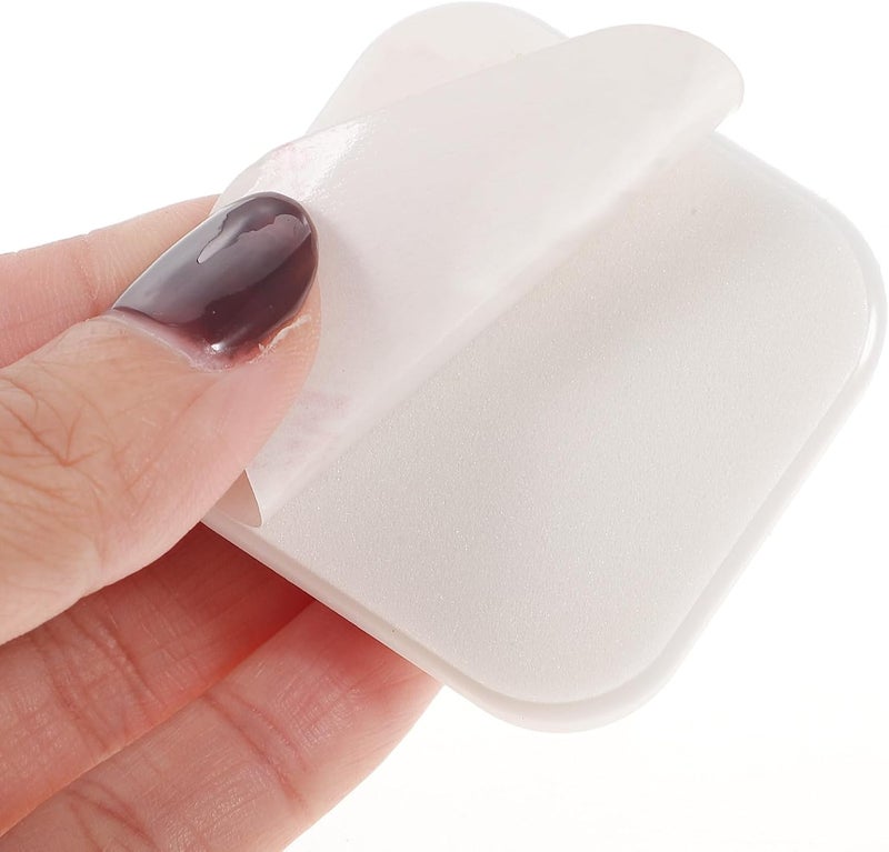 8pcs Silicone Door Knob Stoppers and Wall Protectors Anti-Collision Door Stop Pads with 4 White and 4 Black Bumpers for Furniture - Image 4