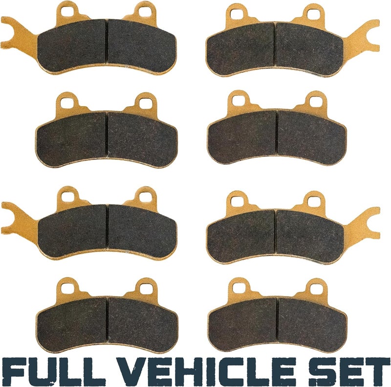 Traild Can-Am Maverick X3, Maverick MAX, Maverick Sport, Maverick Trail, Front & Rear Ceramic Brake Pad Set 2017-2026 - Image 4