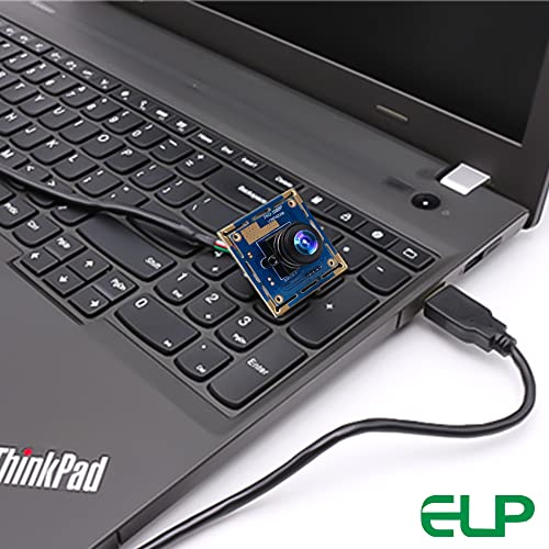 ELP USB Security Camera Module - 1080P HD, Wide Angle, High Speed, PC Camera, Mini UVC, USB2.0, Video Webcam Board, Industrial, Lightburn, for Laptop, Jetson Nano - Image 2