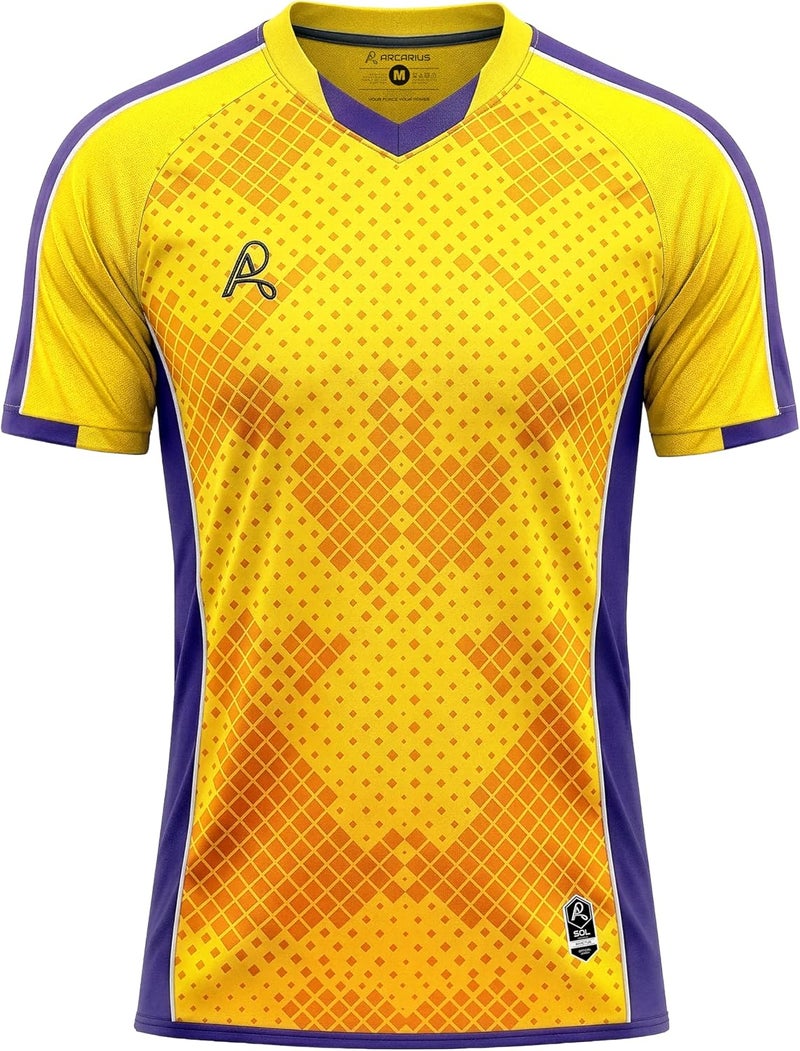 Arcarius Men's Invictus SOL Athletic Sports Jersey - Cooling, Breathable, Comfort - Image 1