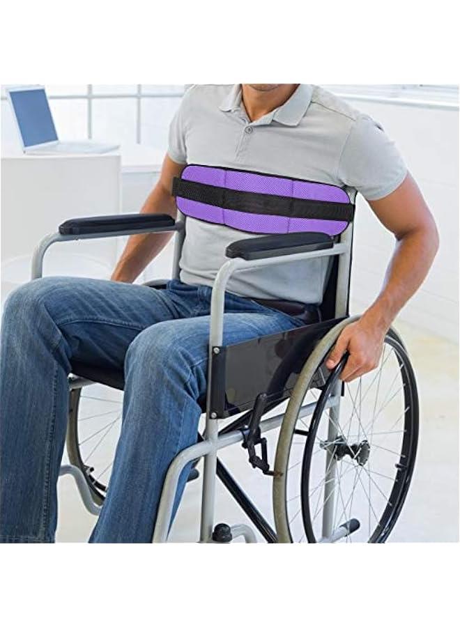 Generic Wheelchair Seats Belt, 5 Colors, Adjustable Quick Release Restraints Straps Chair Waist Lap Strap for Elderly or Legs Patients()  - Image 2