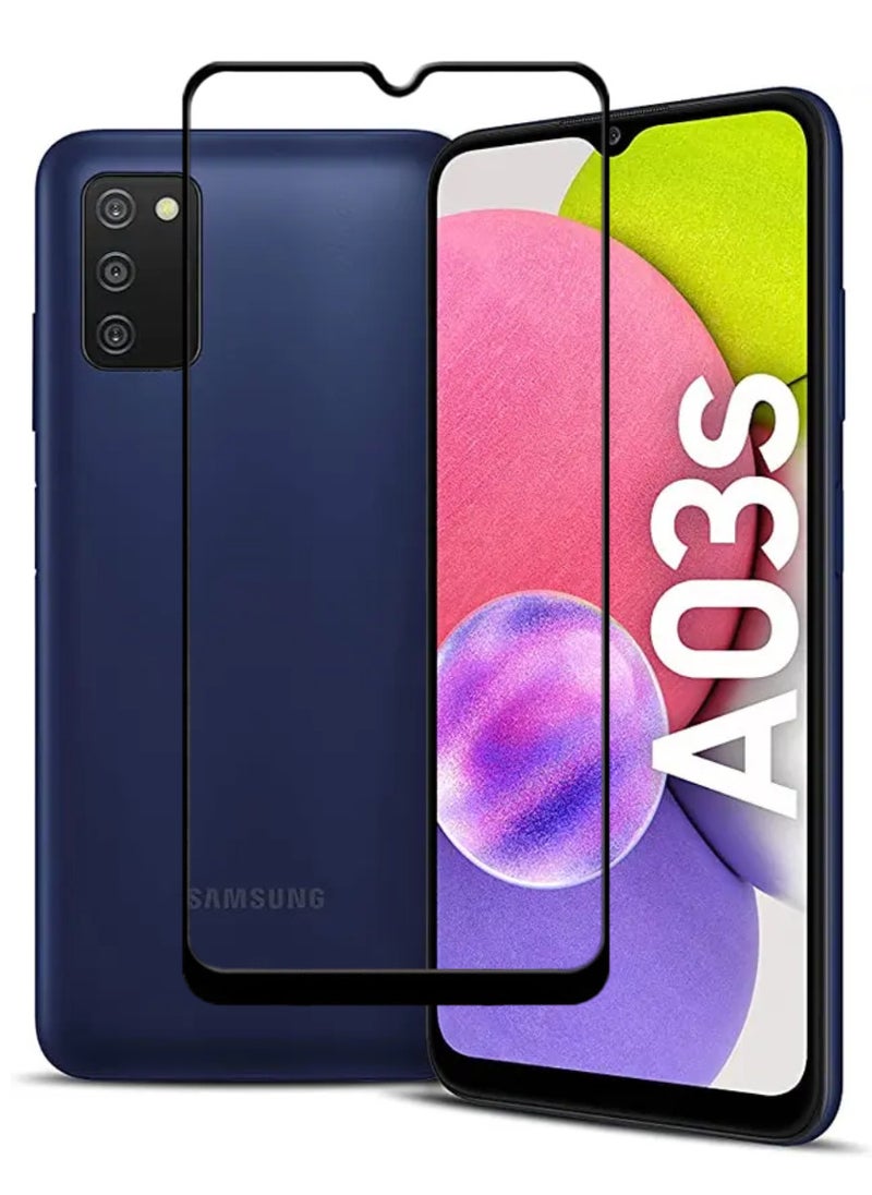 ACLIX Antistatic ESD Dustproof Premium Quality High Definition Tempered Glass Screen Protector Designed For Samsung Galaxy A03s - Image 1
