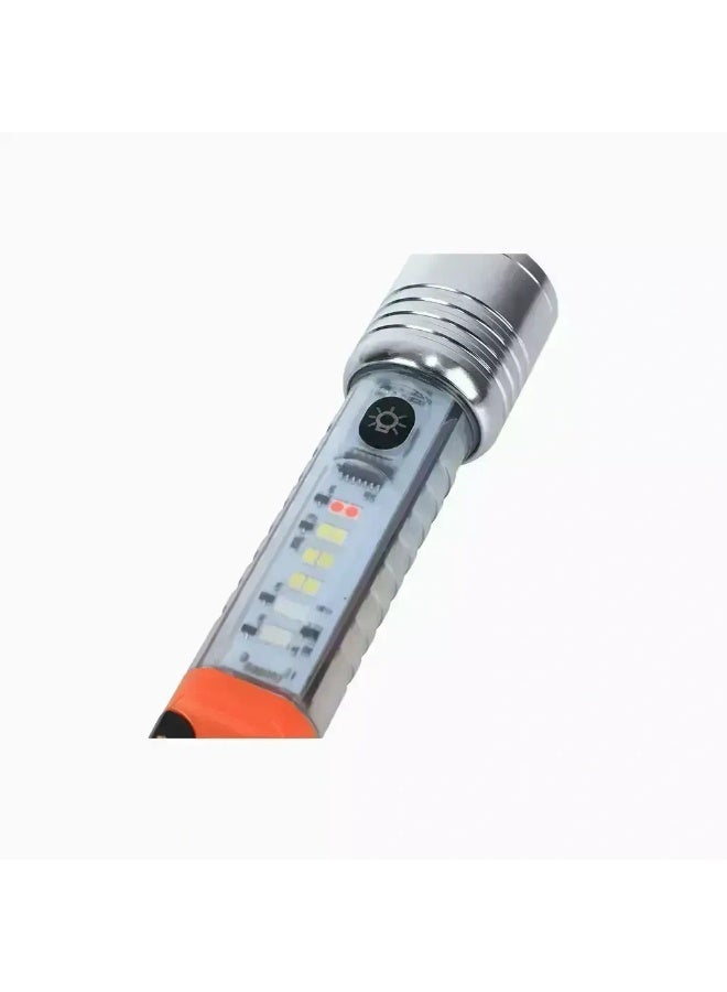 ALGHAFA Camping LED Flashlight WLX202 – Rechargeable Multi Mode Torch – 6 Levels Outdoor Light – ALGHAFA - Image 4