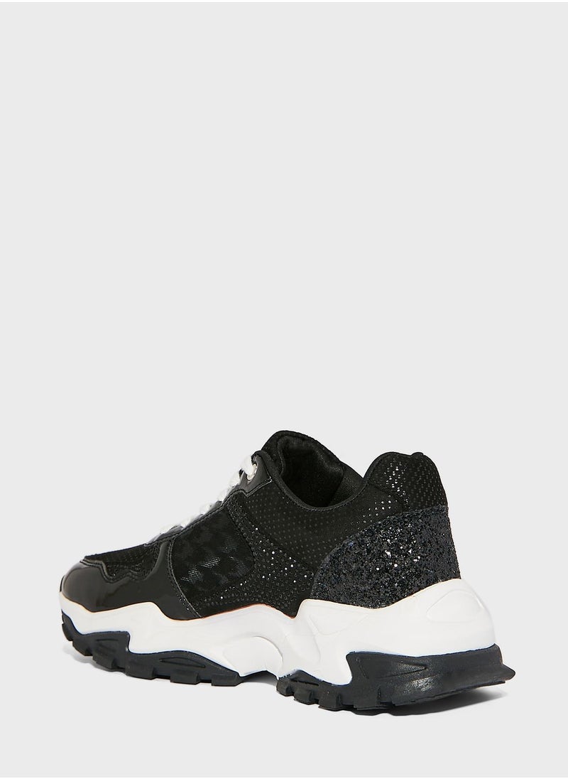 MENBUR Lace Up Low Top Sneakers  - Image 2