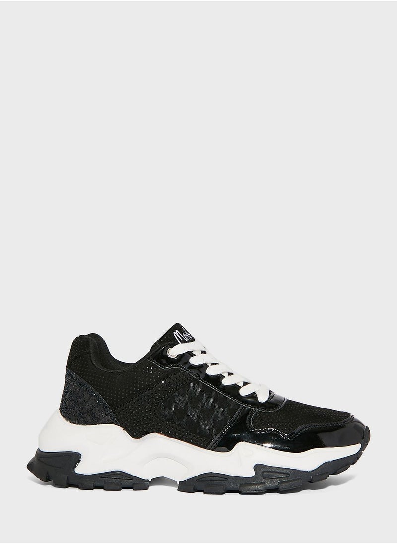 MENBUR Lace Up Low Top Sneakers  - Image 1