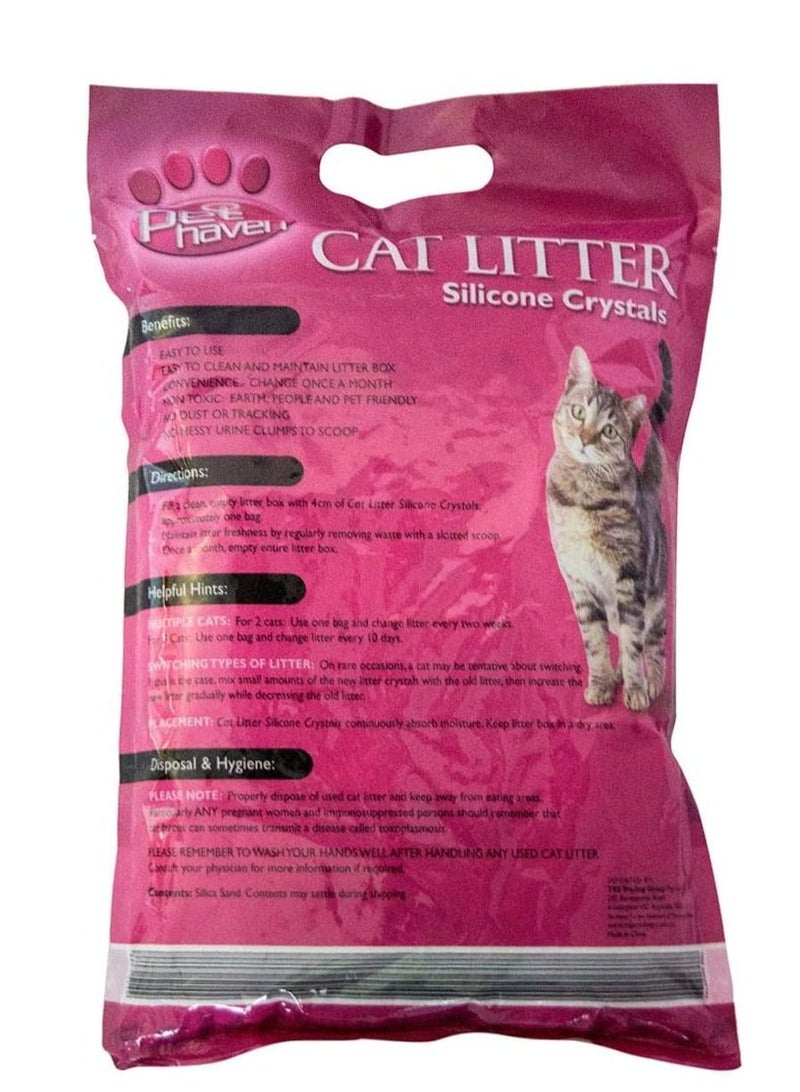 Pet Haven Cat Litter Silicon Crystal  3.8 L - Image 3
