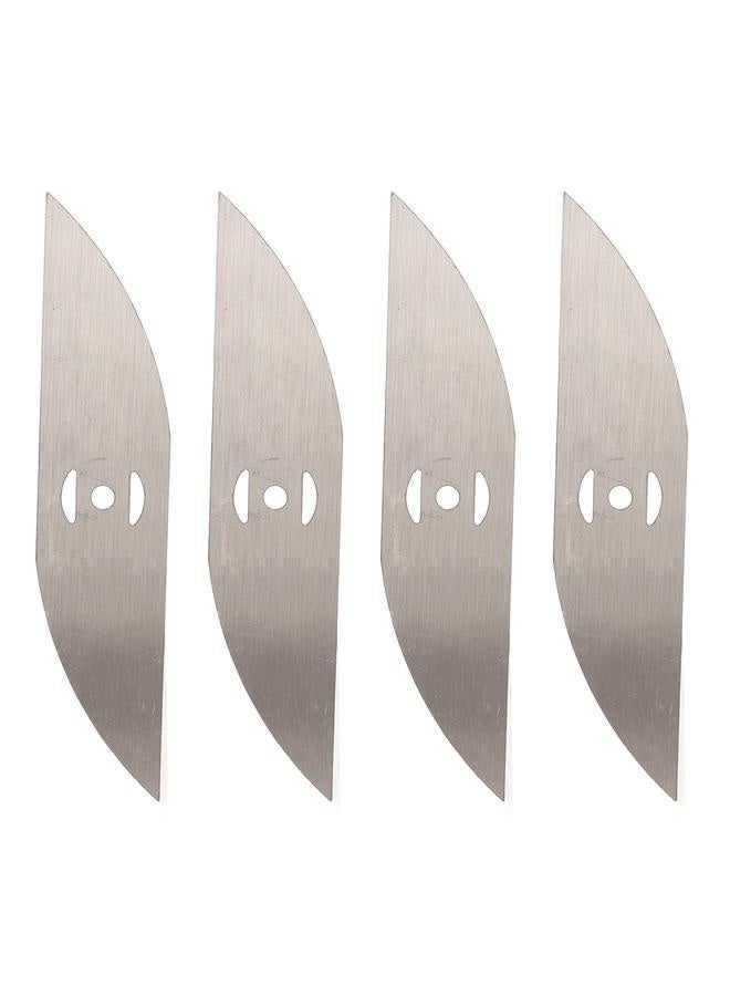 NIBEMINENT 4PCS Grass Trimmer Brushcutter Head Saw Blades Metal Electric Lawn Mower Cutting Blades for Garden Power Tool Accessories  - Image 1