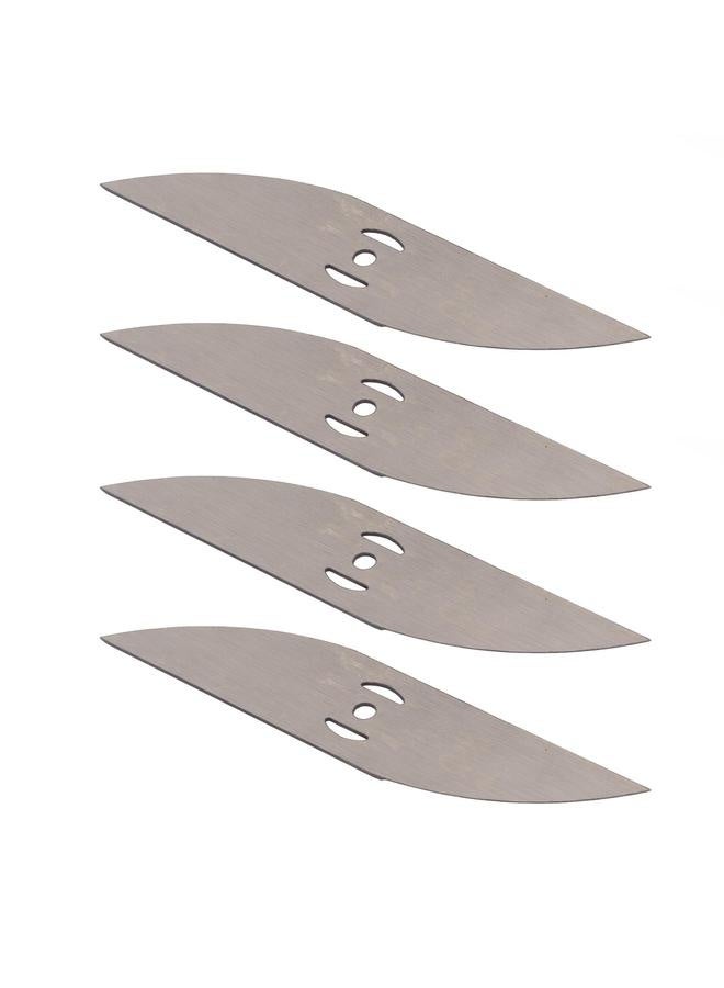 NIBEMINENT 4PCS Grass Trimmer Brushcutter Head Saw Blades Metal Electric Lawn Mower Cutting Blades for Garden Power Tool Accessories  - Image 2