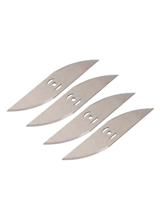 NIBEMINENT 4PCS Grass Trimmer Brushcutter Head Saw Blades Metal Electric Lawn Mower Cutting Blades for Garden Power Tool Accessories  - Image 4