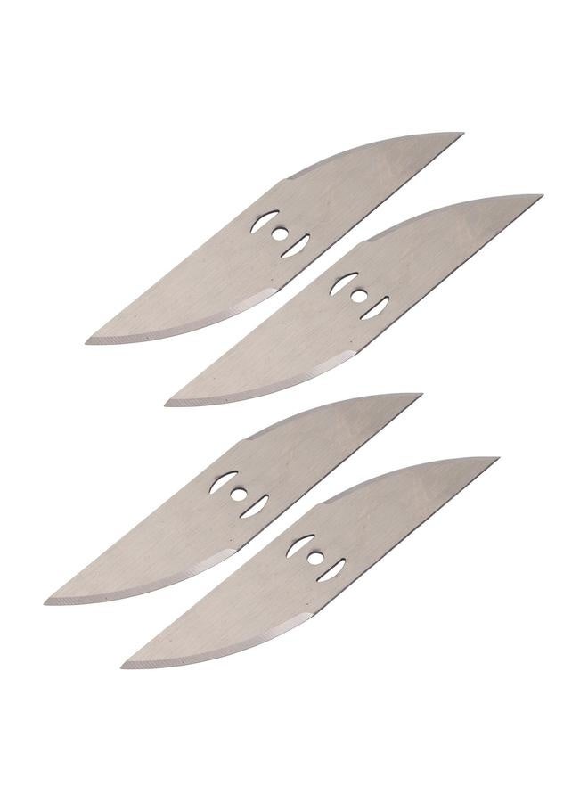 NIBEMINENT 4PCS Grass Trimmer Brushcutter Head Saw Blades Metal Electric Lawn Mower Cutting Blades for Garden Power Tool Accessories  - Image 5