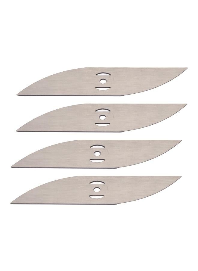 NIBEMINENT 4PCS Grass Trimmer Brushcutter Head Saw Blades Metal Electric Lawn Mower Cutting Blades for Garden Power Tool Accessories  - Image 3