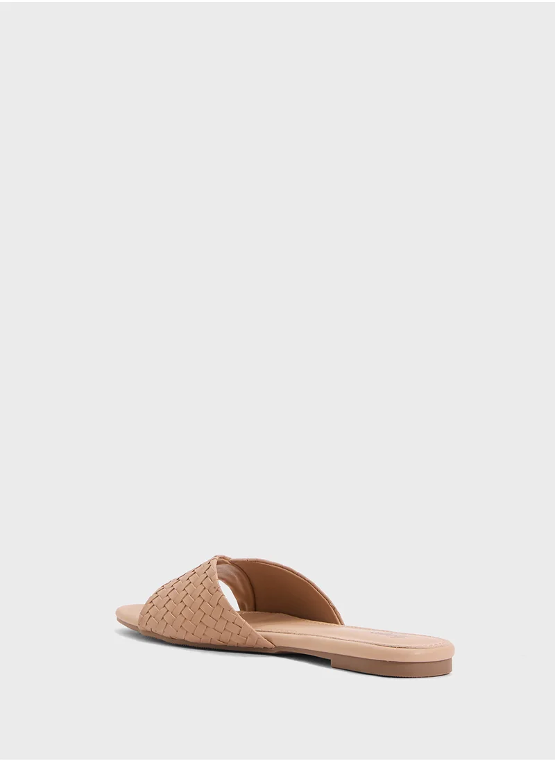 جينجر Ladies Flat Sandal