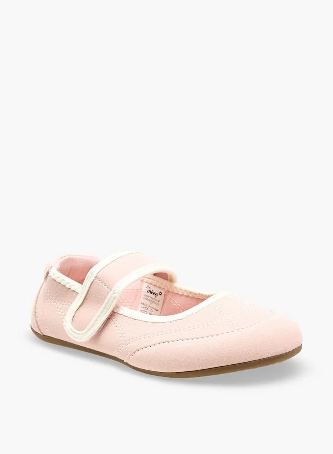 ليتل ميسي Girls Hook & Loop School Mary Jane Shoes