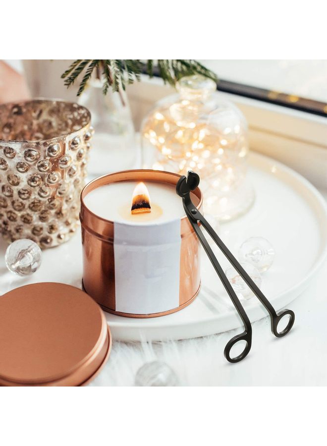 NIBEMINENT 2-Piece Candle Wick Trimmer Black - Image 5