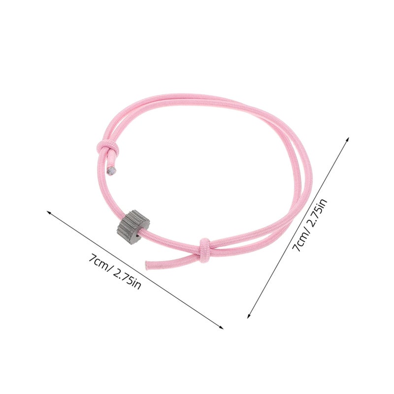 Tungsten Carbide Glass Breaking Bracelet Emergency Escape Tool with Bead - Image 3