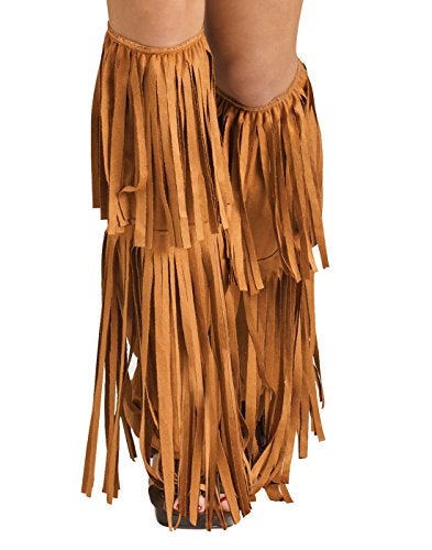 Fun World Hippie Fringe Boot Covers - Image 1