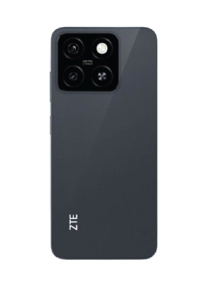 زد تي اي هاتف Blade A55 ثنائي الشريحة 4 جيجابايت + 8 جيجابايت رام 128 جيجابايت 4G أسود لامع - الإصدار الدولي - Image 5