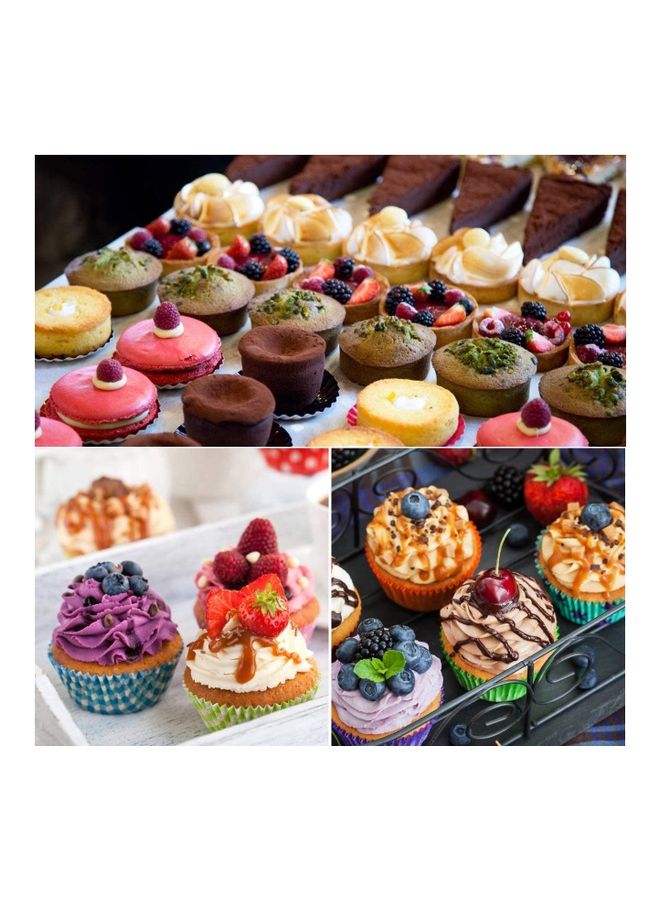 XiuWoo 5-Piece Fruit Shaped Jelly Mold Pink 11.1 x 5, 5x 2.4, 7.4, 7.2, 4.7cm - Image 5