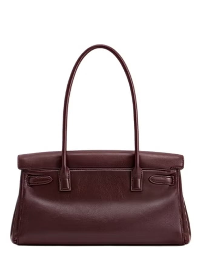 JW PEI Yara Handheld Single Shoulder for Women New Niche Design - Wine red - Image 3