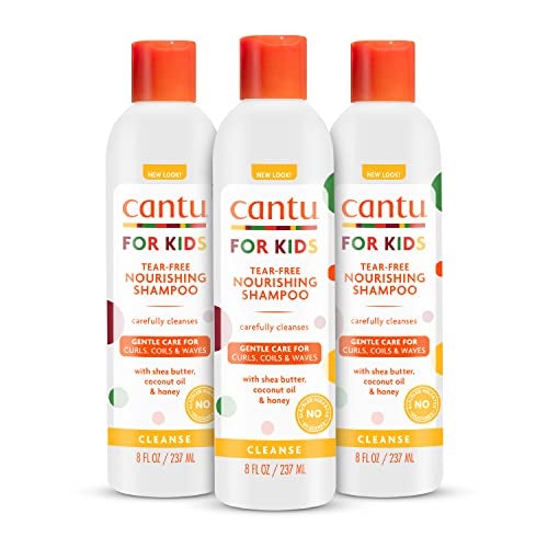 Cantu Care for Kids Tearfree Nourishing Shampoo with Shea Butter 8 fl oz Pack of 3 - Image 2