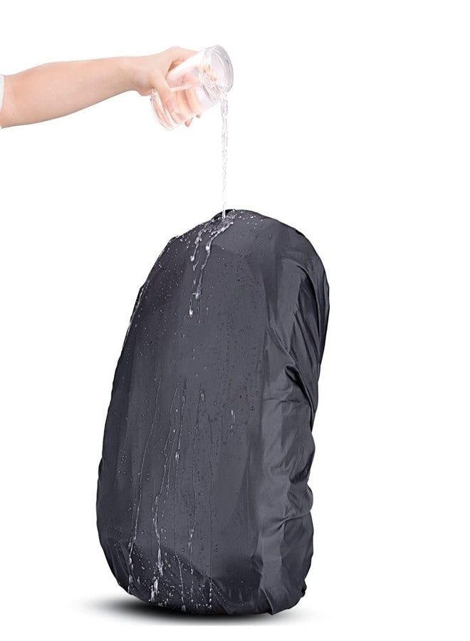 YOPRAM Waterproof Rain & Dust Cover for Backpack with Pouch 30-45 liters Black and Mobile Rain Protect Cover - Image 4