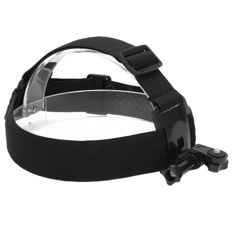 Adjustable Head Strap Mount for Action Camera Phone 120 Degree Rotation Black - Image 5